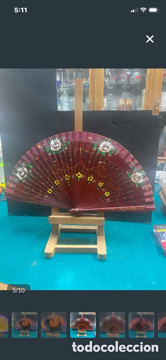 Antig&uuml;edades: Lote 30 abanicos en buen estado - Foto 13