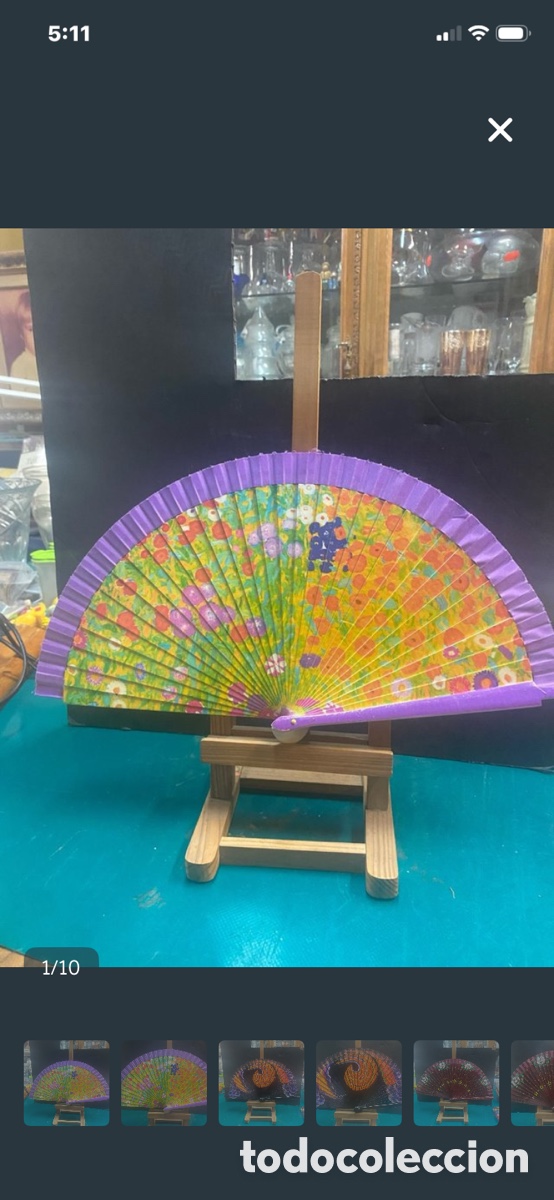 Antig&uuml;edades: Lote 30 abanicos en buen estado - Foto 15