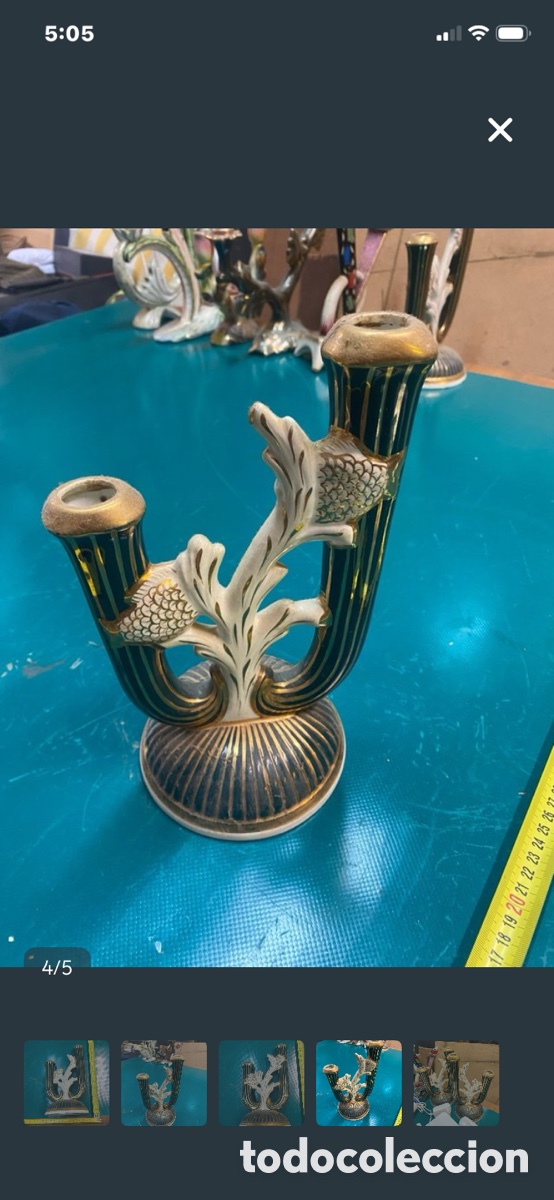 Antig&uuml;edades: Lote de 30 candelabros - Foto 15