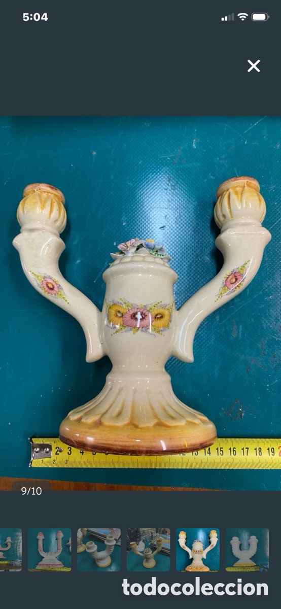 Antig&uuml;edades: Lote de 30 candelabros - Foto 16