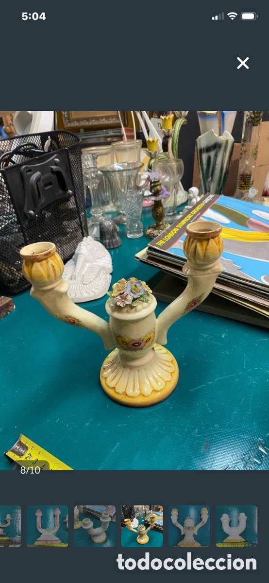 Antig&uuml;edades: Lote de 30 candelabros - Foto 17