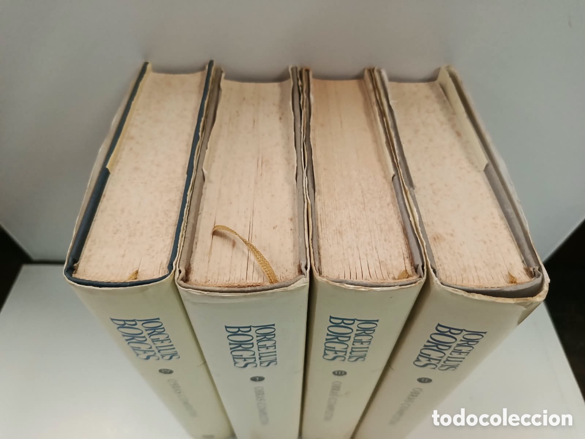 Antig&uuml;edades: Jorge Luis Borges 4 Vol&uacute;menes - Foto 5