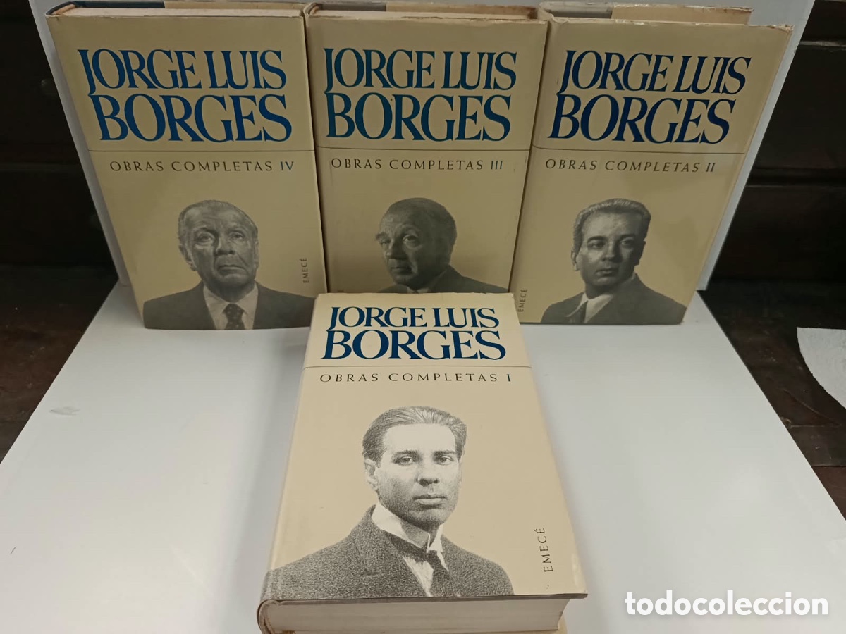 Antig&uuml;edades: Jorge Luis Borges 4 Vol&uacute;menes