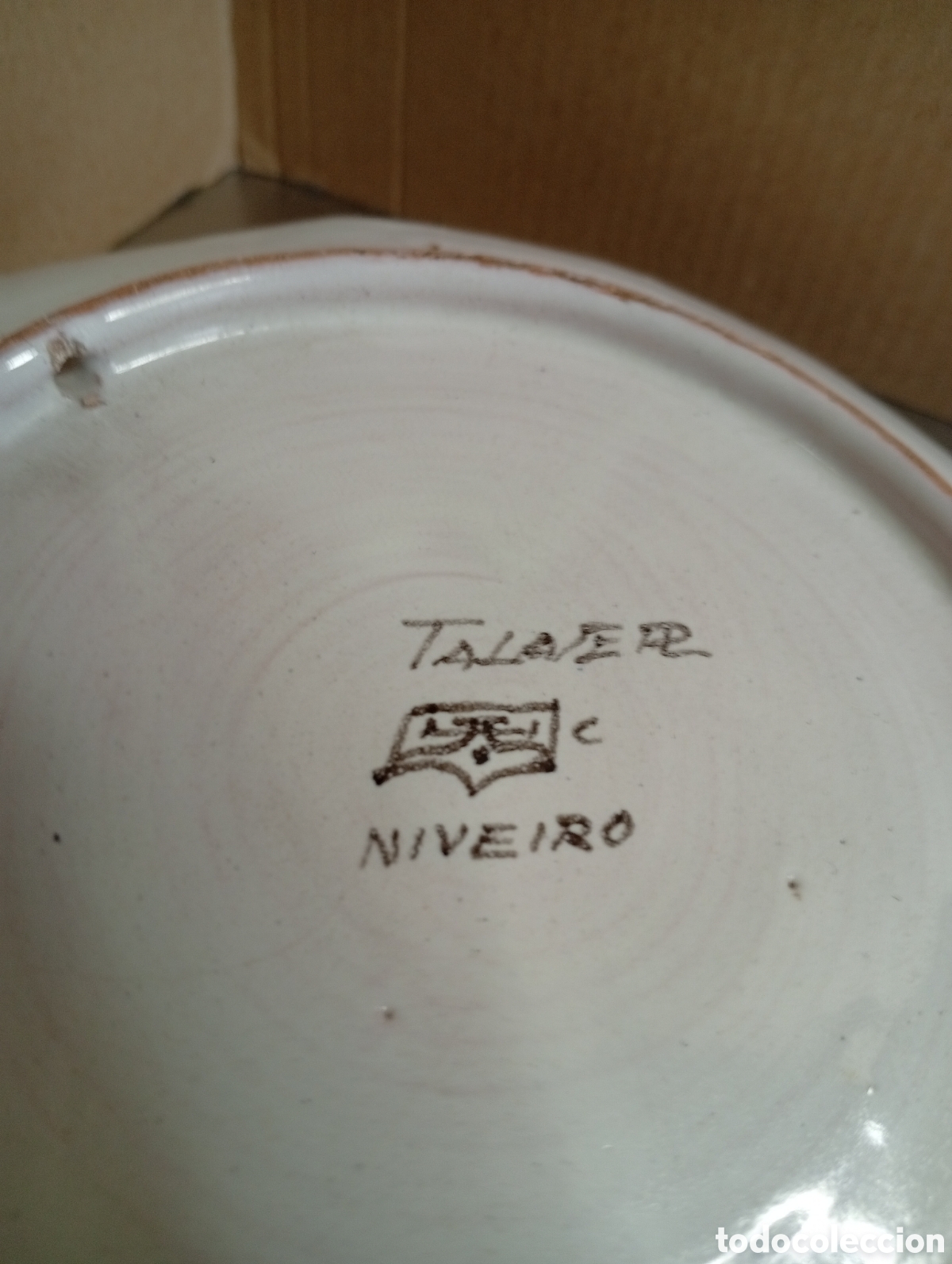 Antig&uuml;edades: Plato cer&aacute;mica Talavera - Foto 2