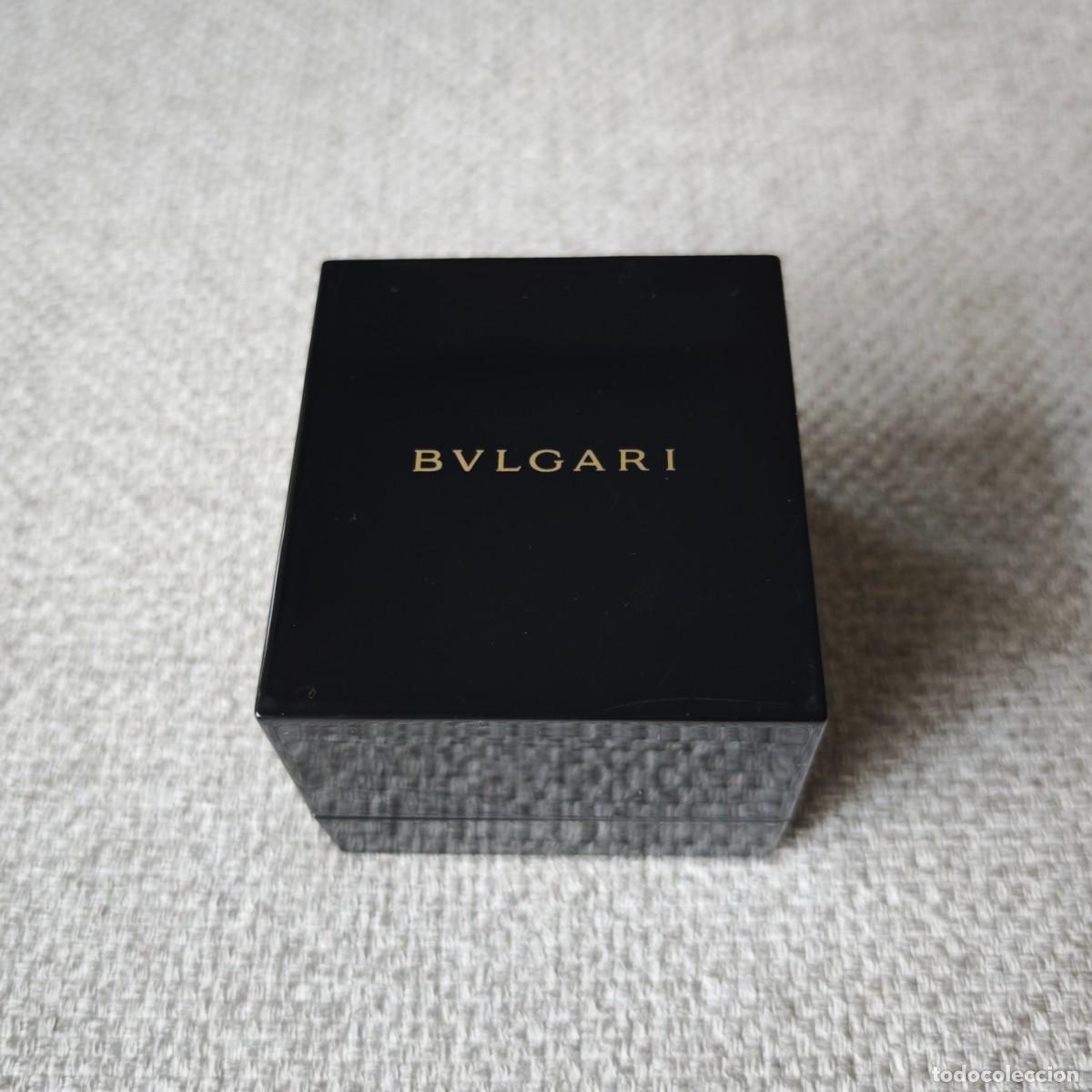 Antig&uuml;edades: BULGARI caja anillo joyeria boite scatola ring box