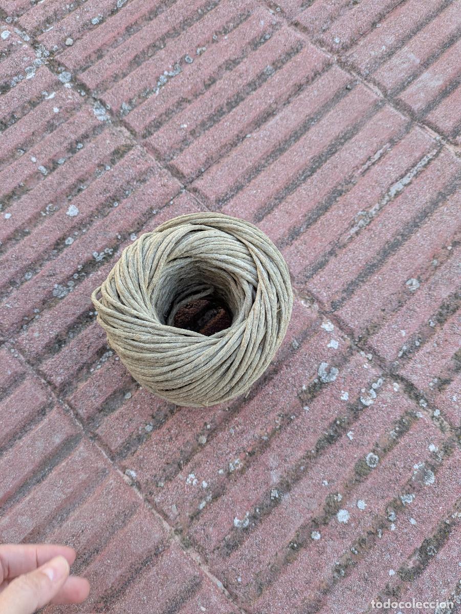 Antig&uuml;edades: 12 ovillos de cordel industrial mediados de siglo XX