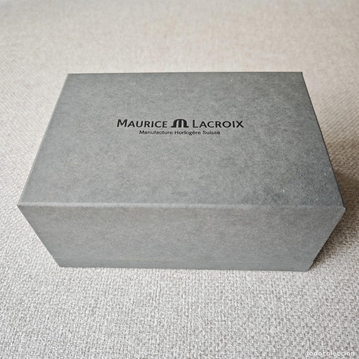 Antig&uuml;edades: MAURICE LACROIX caja reloj vintage boite scatola watch box