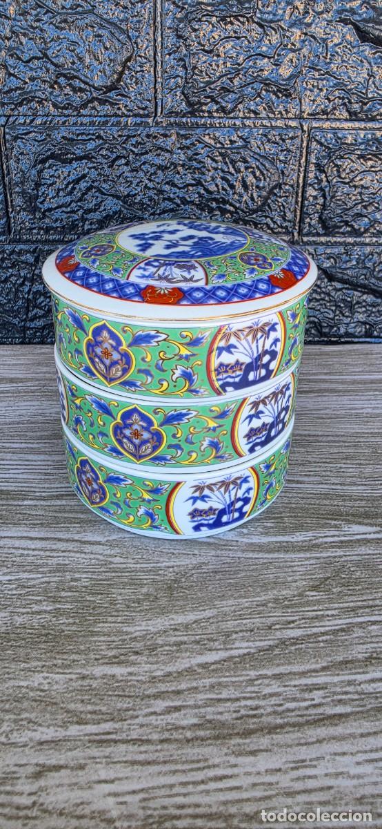 Antig&uuml;edades: Juego Cajas Chinas apilables - Foto 3