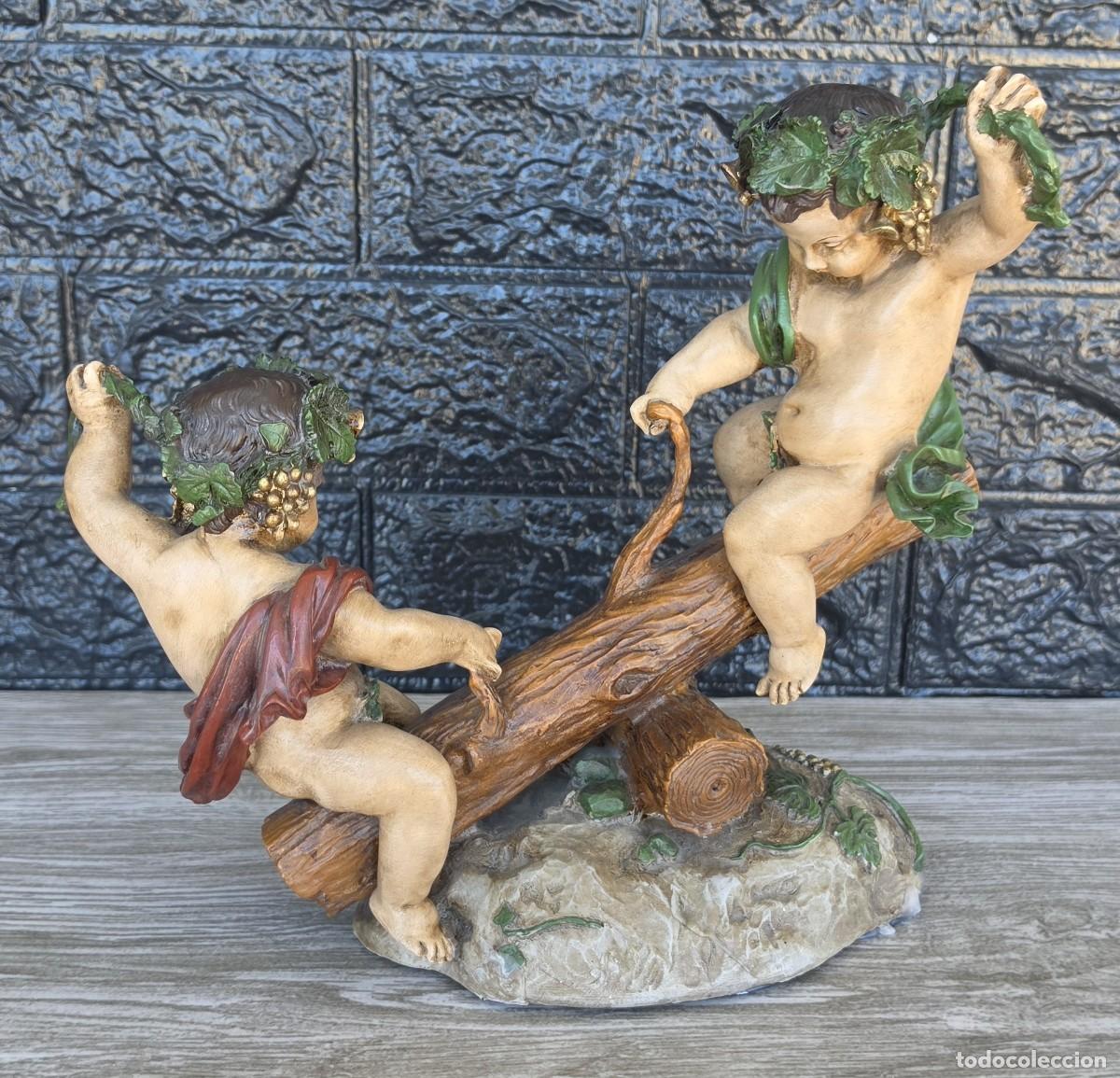 Antig&uuml;edades: Figura Angeles jugando