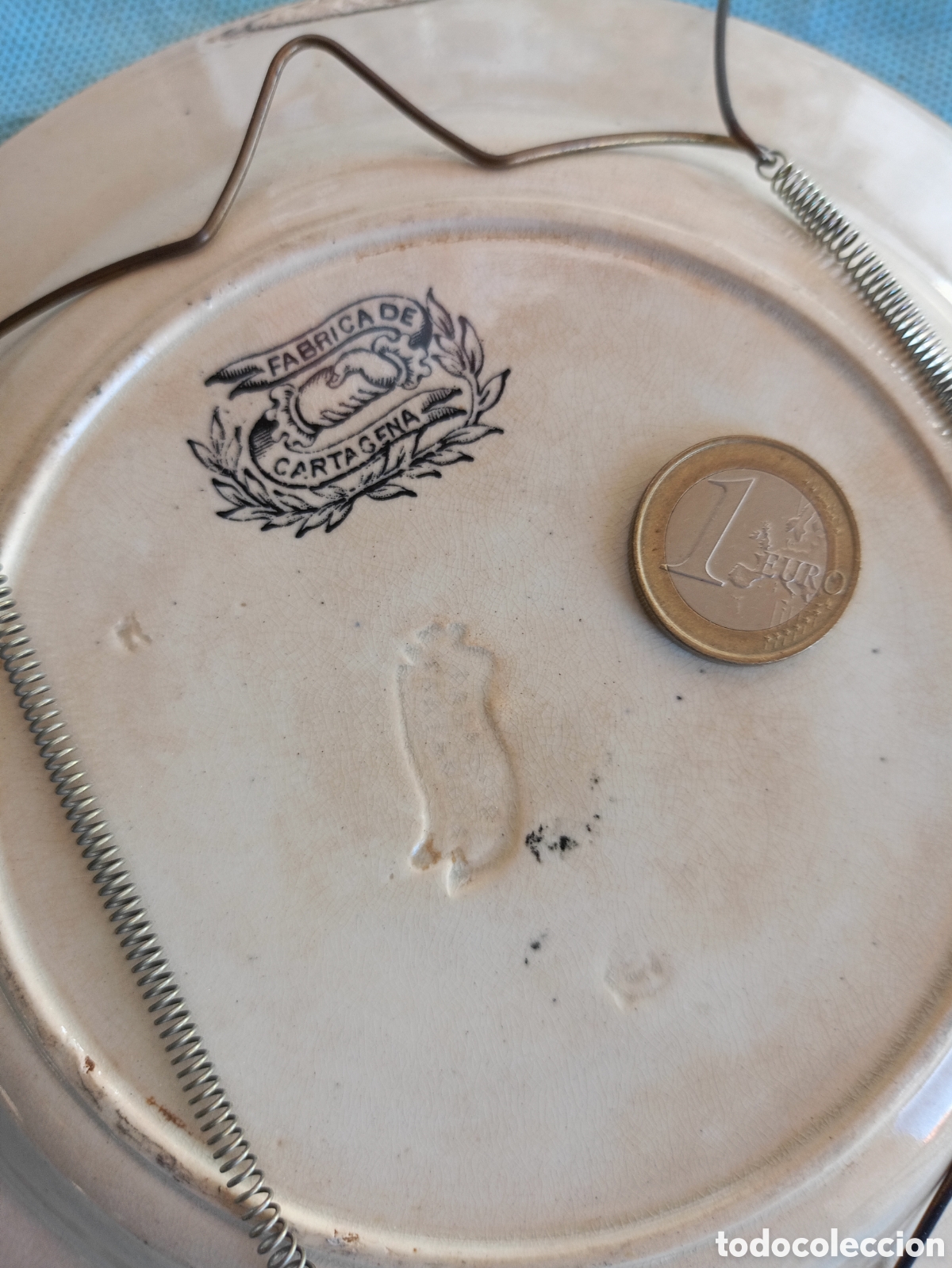 Antig&uuml;edades: ANTIGUO PLATO DE CARTAGENA - Foto 2