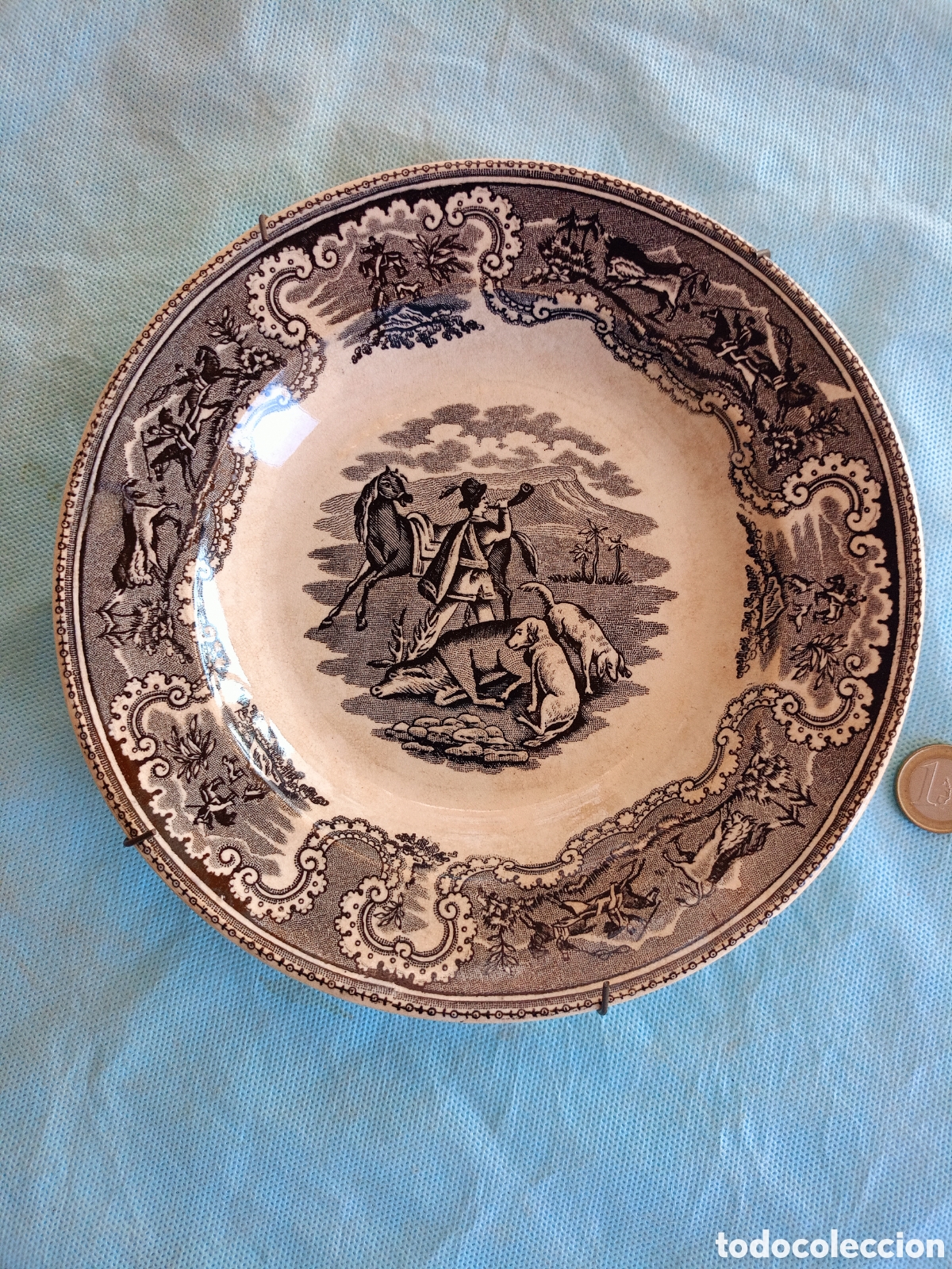 Antiques: ANTIGUO PLATO DE CARTAGENA