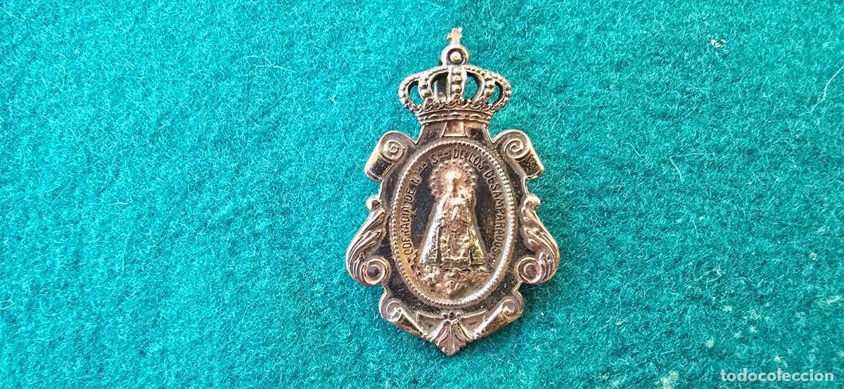 Antig&uuml;edades: MEDALLA DE LA VIRGEN DE LOS DESAMPARADOS - PATRONA DE VALENCIA - EN METAL