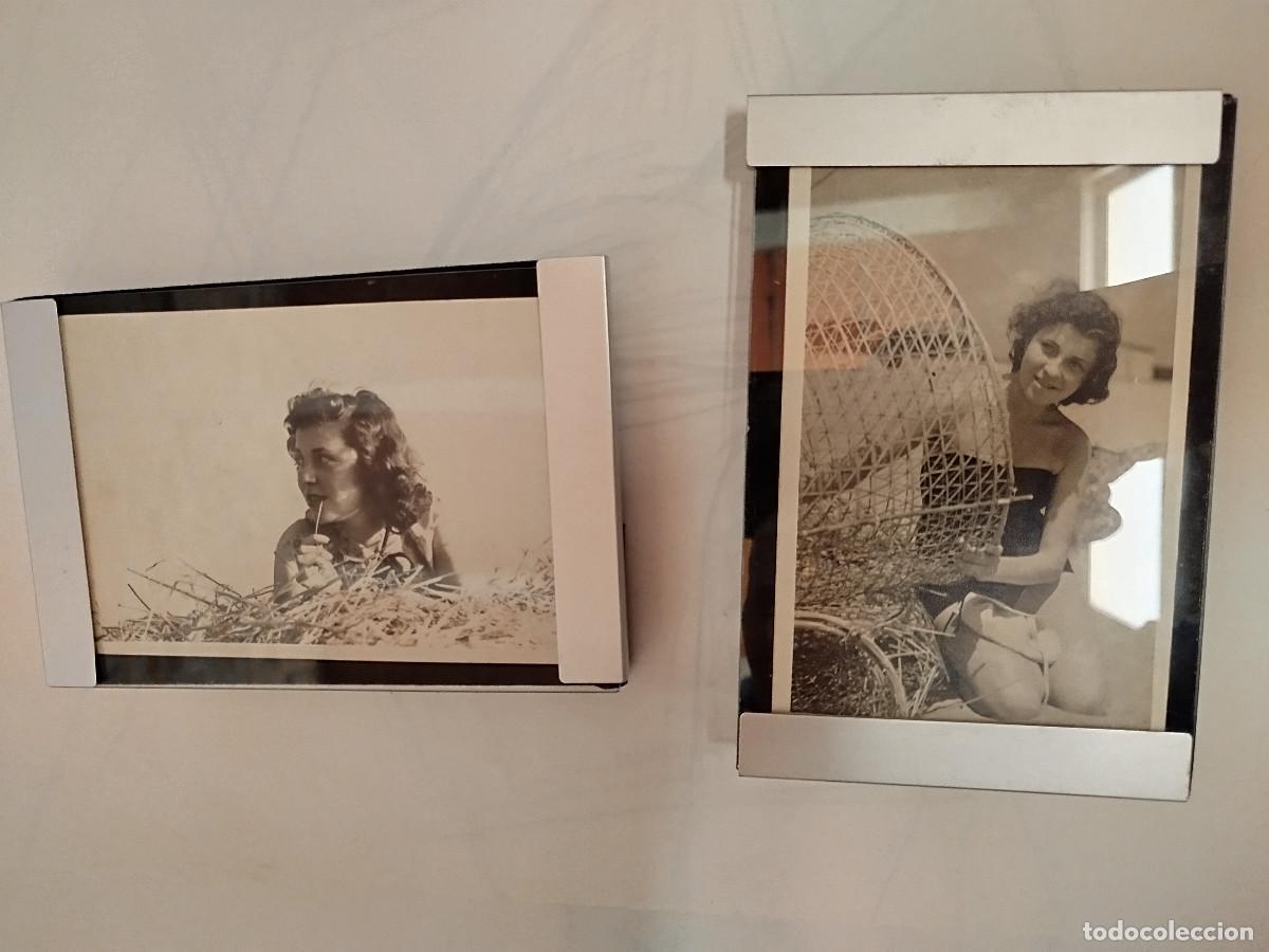Antiques: Dos fotos retro de la epoca