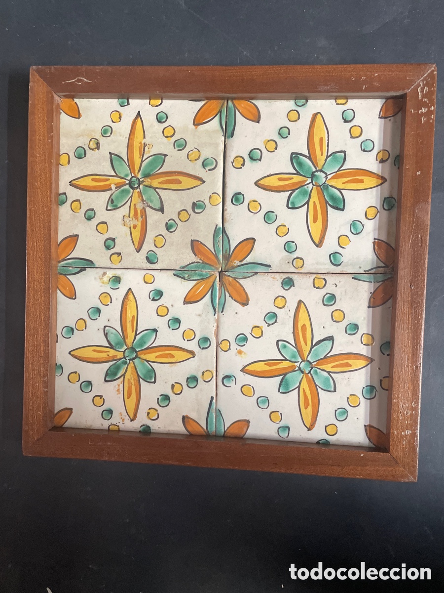 Antig&uuml;edades: Bonitos azulejos catalanes del siglo xviii