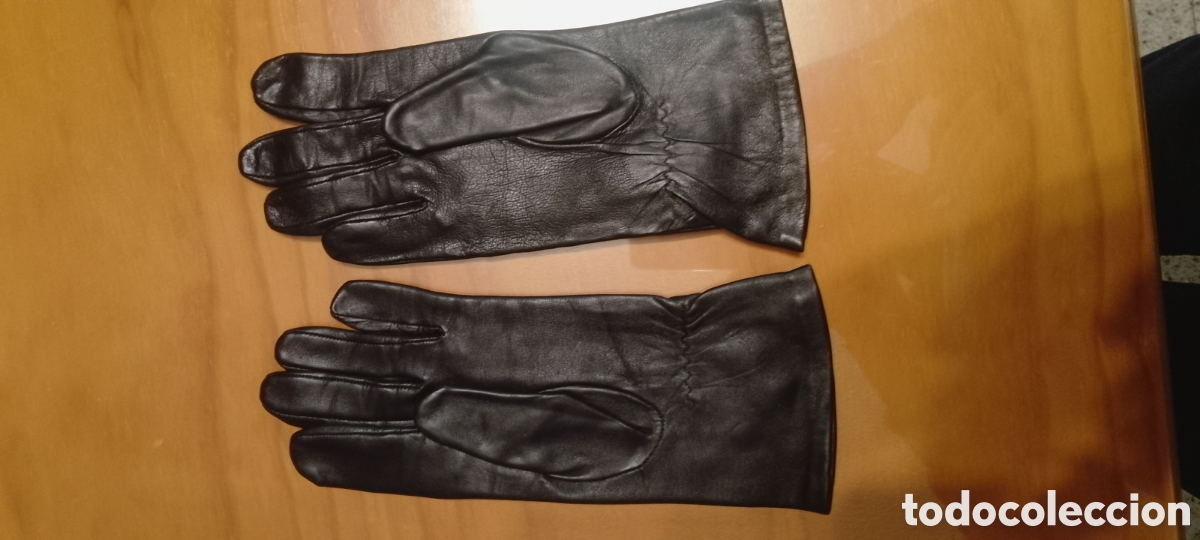 Antig&uuml;edades: Guantes de piel mujer - Foto 3