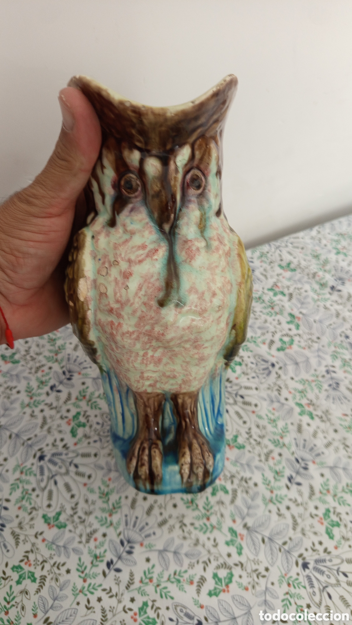 Antig&uuml;edades: Jarra antigua de Manises - Foto 2
