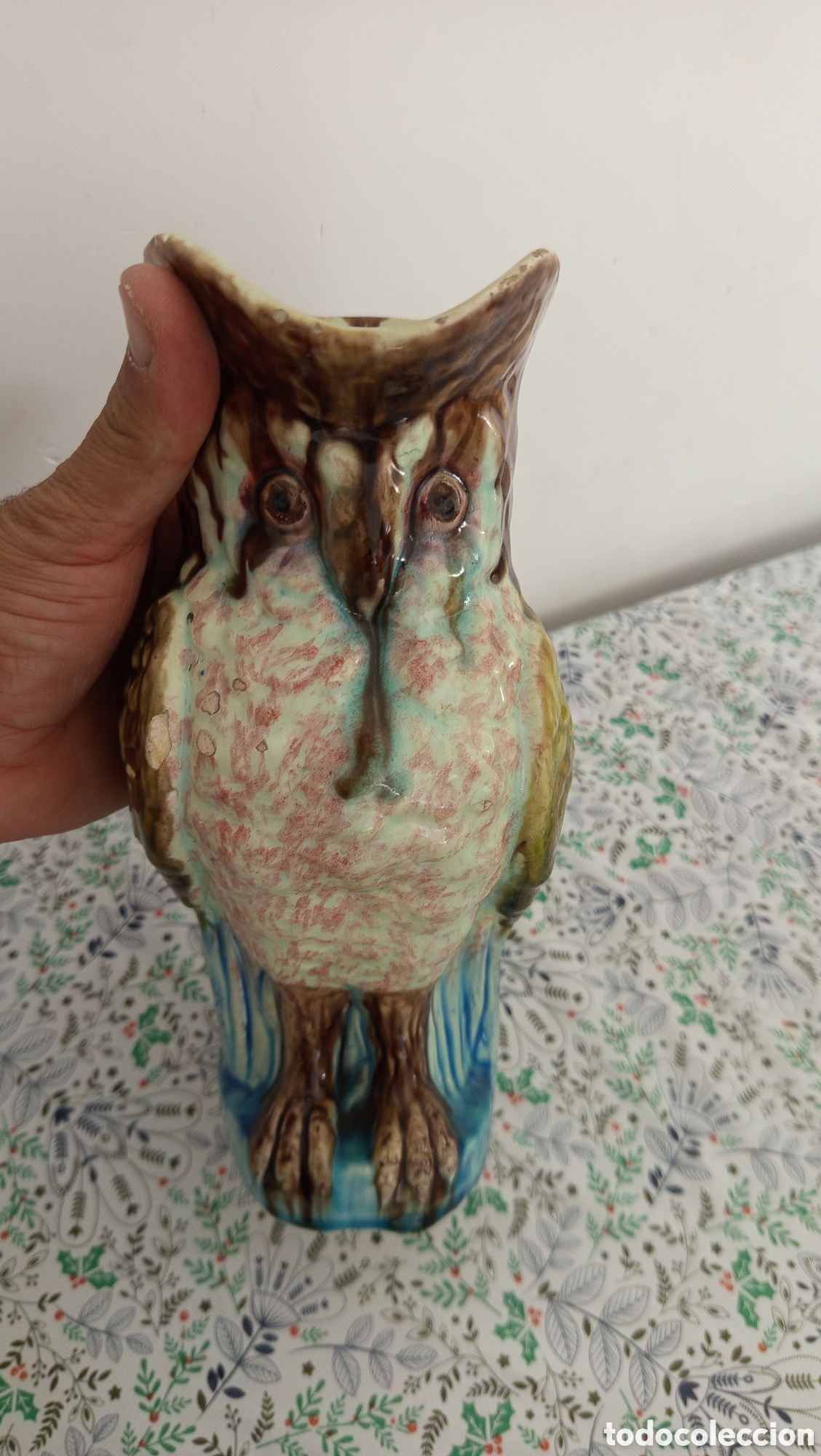 Antig&uuml;edades: Jarra antigua de Manises - Foto 3