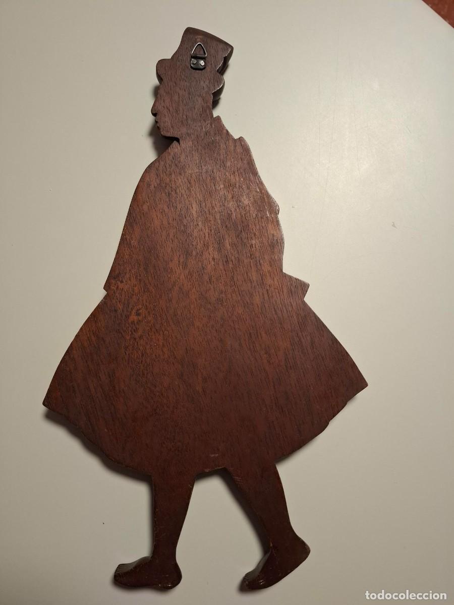 Antig&uuml;edades: Figuras de madera tallada peruanas para colgar - Foto 3