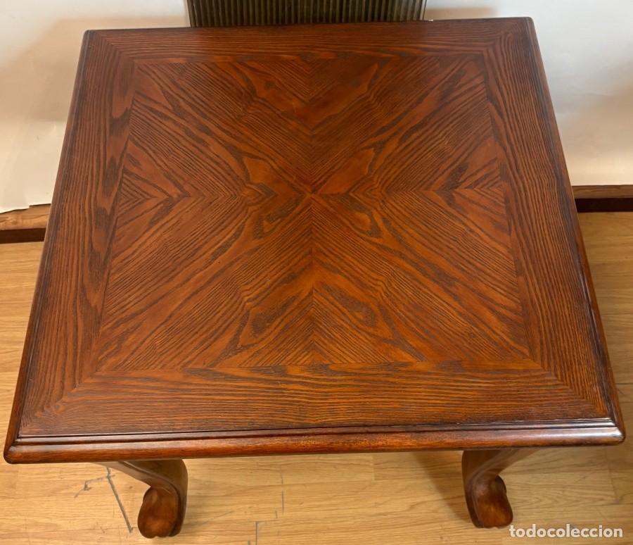 Antig&uuml;edades: Mesa de Centro Cl&aacute;sica Cuadrada - Foto 3