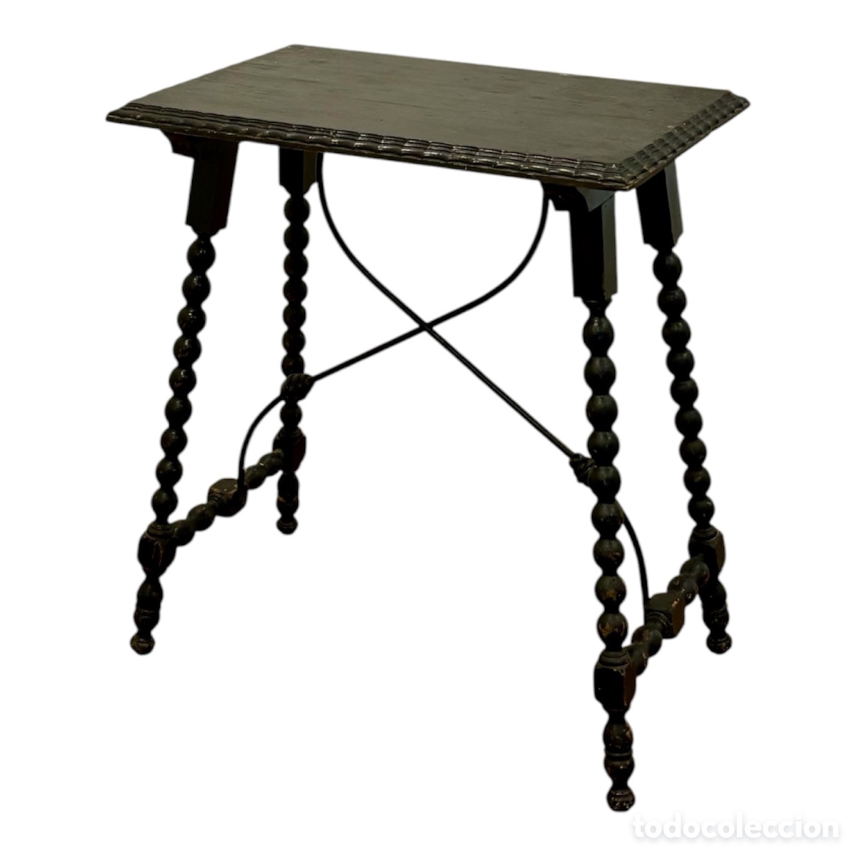 Antiquit&eacute;s: Mesa auxiliar francesa Circa 1880.
