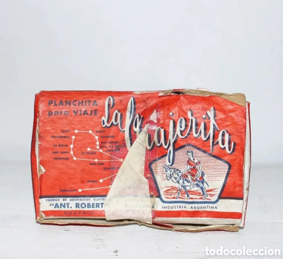 Antig&uuml;edades: Plancha de viaje Ant-Robert, d&eacute;cada de los 60, - Foto 6