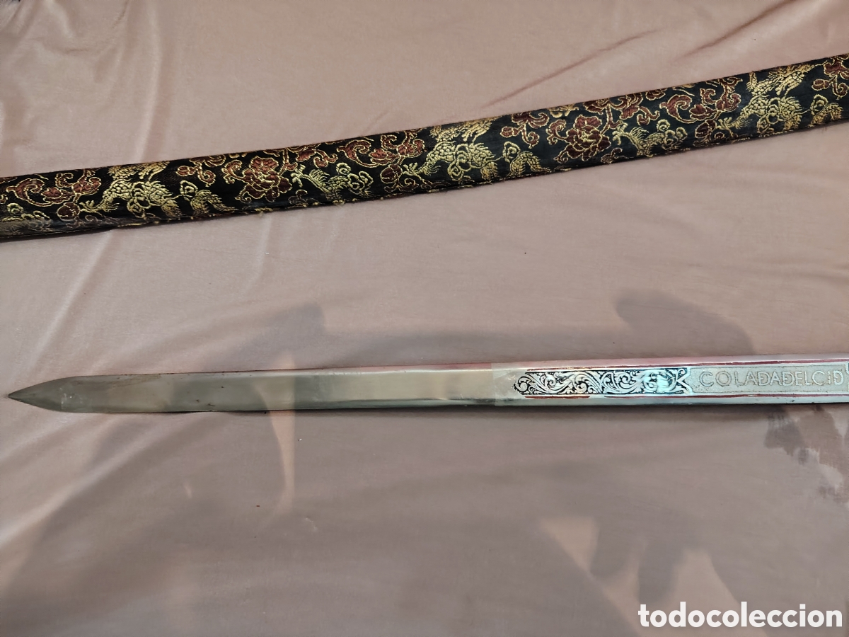 Antig&uuml;edades: Lote de 3 espadas para decoracion - Foto 3