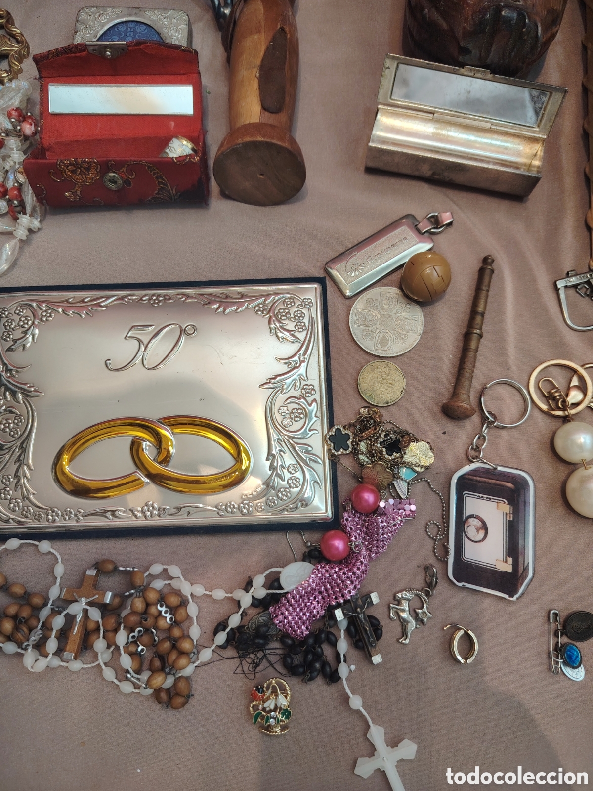 Antig&uuml;edades: Lote de cosas variadas - Foto 5