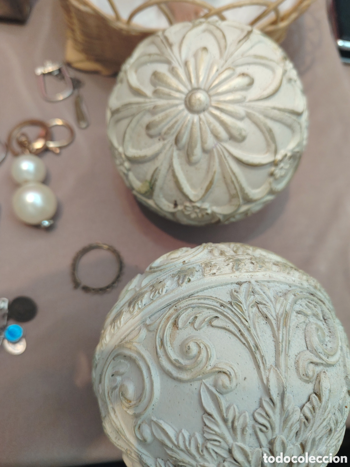 Antig&uuml;edades: Lote de cosas variadas - Foto 9