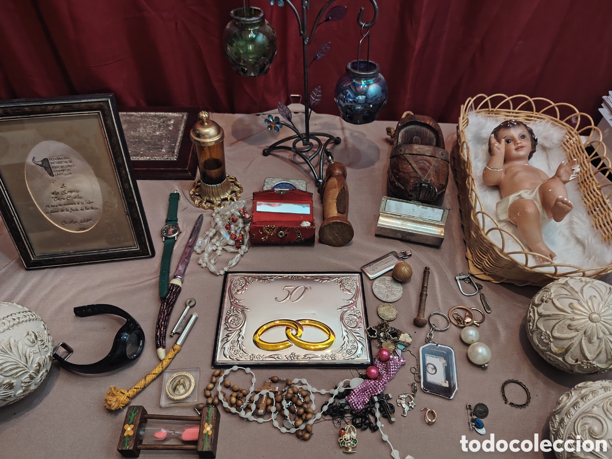 Antig&uuml;edades: Lote de cosas variadas - Foto 17