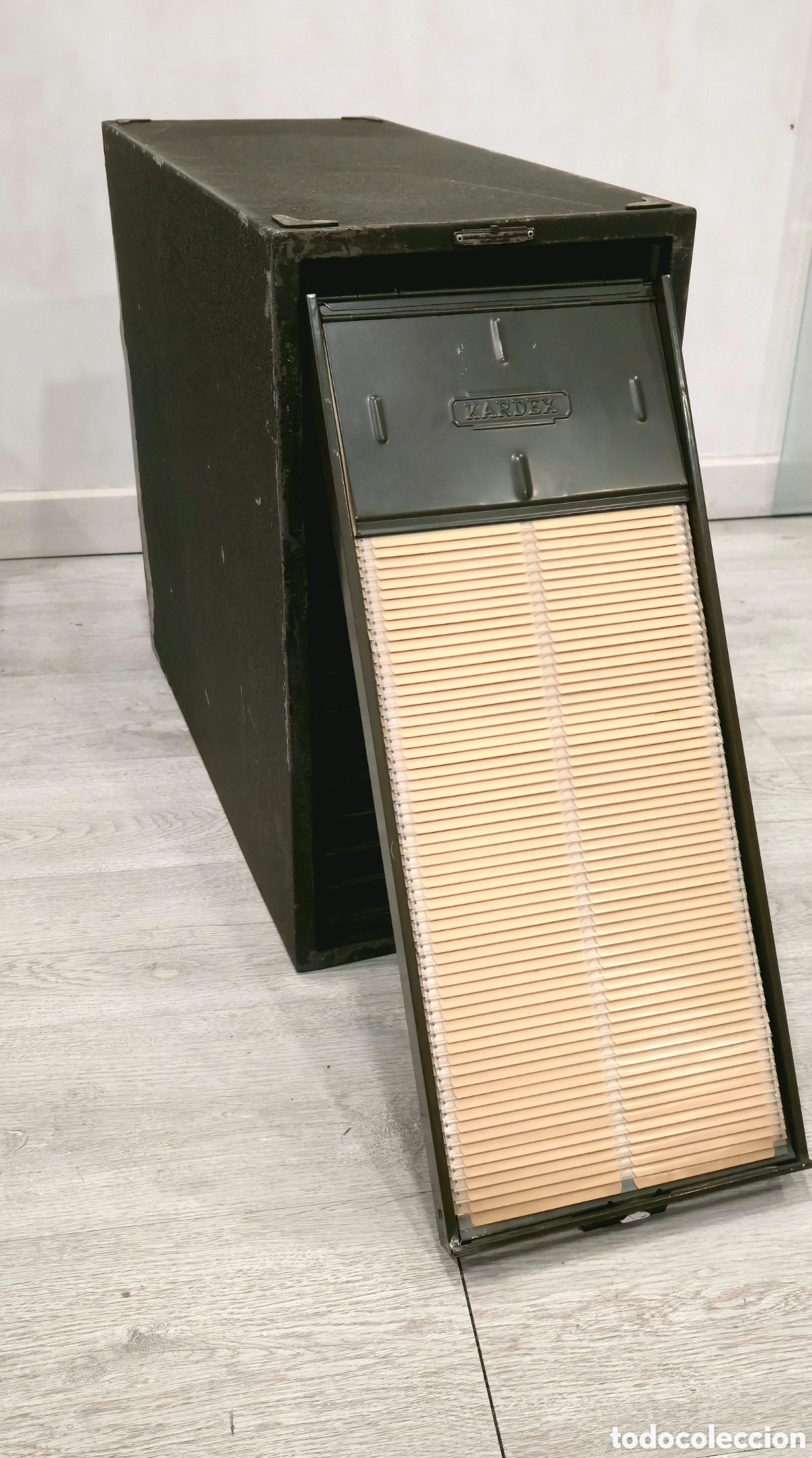 Antig&uuml;edades: Pareja Torres Archivadores Remington Rand Kardex Vintage