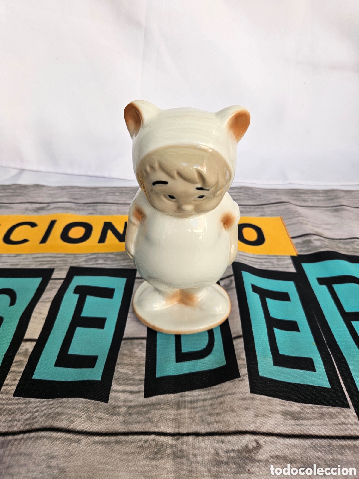 Antiques: FIGURA WALT DISNEY DIABLILLO CERAMICA