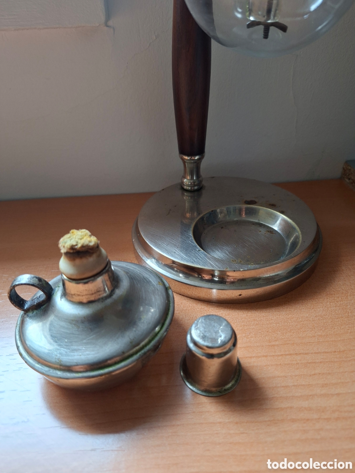 Antig&uuml;edades: Cafetera de vac&iacute;o antigua SCHOTT JENA (Completa y Funcional) - Foto 2