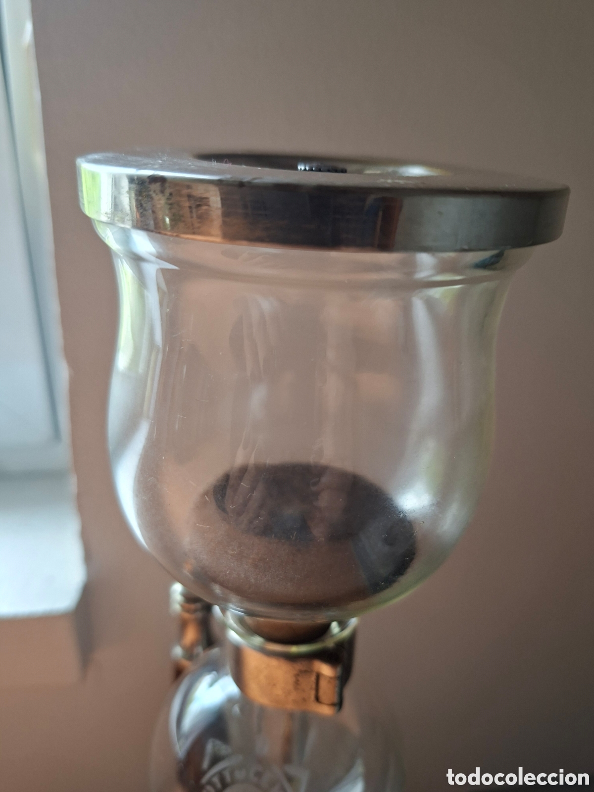 Antig&uuml;edades: Cafetera de vac&iacute;o antigua SCHOTT JENA (Completa y Funcional) - Foto 4