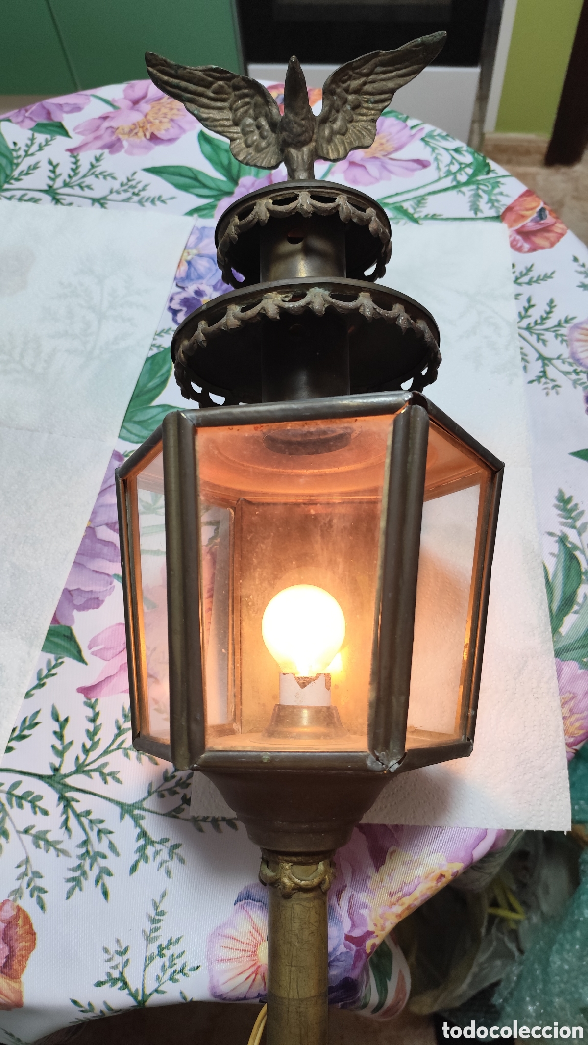 Antig&uuml;edades: Gran Farol de Carruaje Antiguo