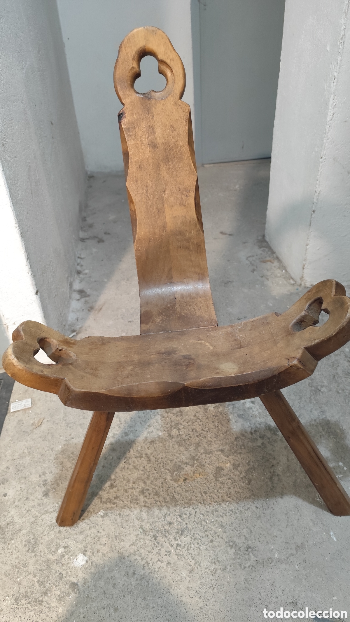 Antig&uuml;edades: Silla paridera antigua - Foto 2