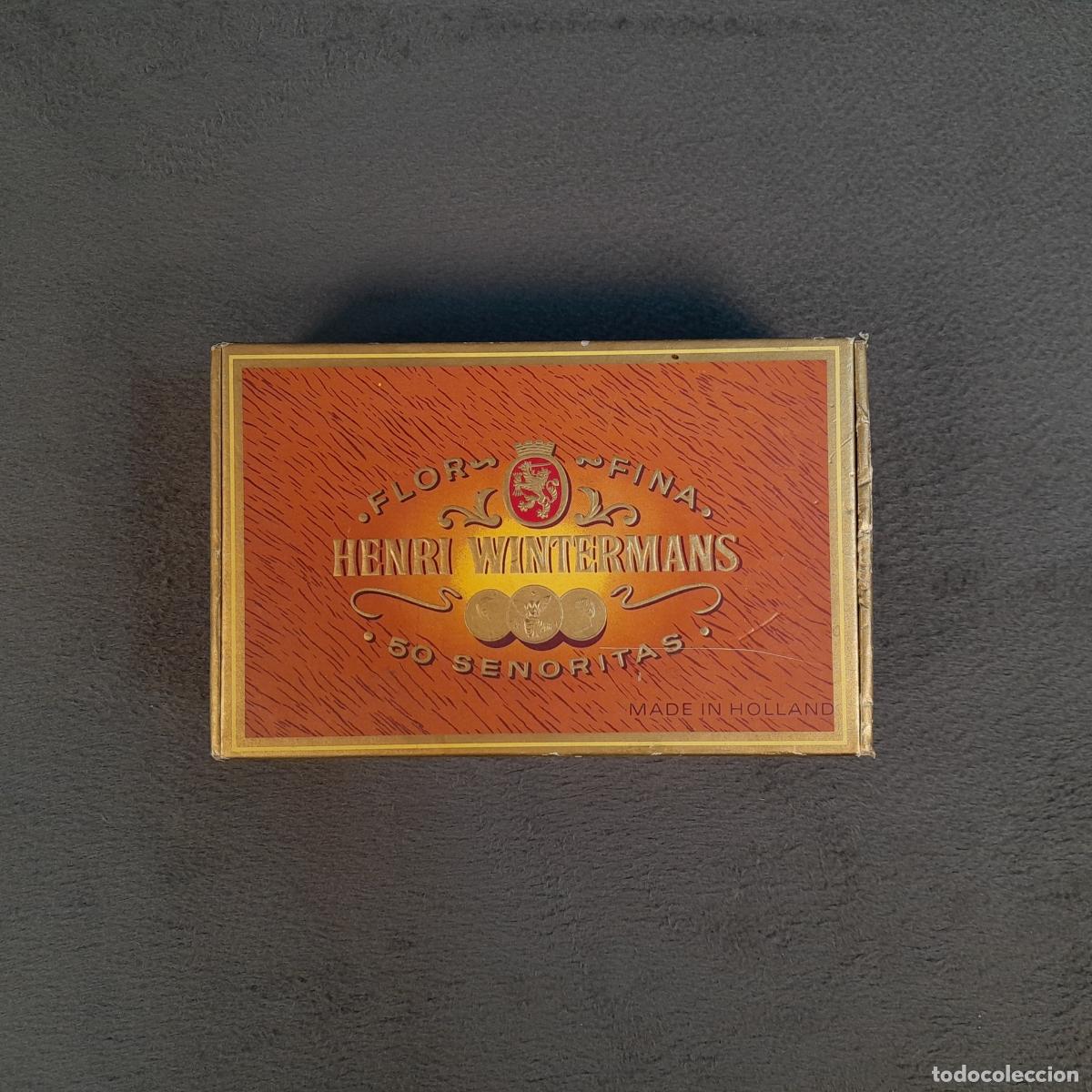 Oggetti Antichi: CAJA DE TABACO 50 SE&Ntilde;ORITAS. HENRI WINTERMANS. H. 1970-1980