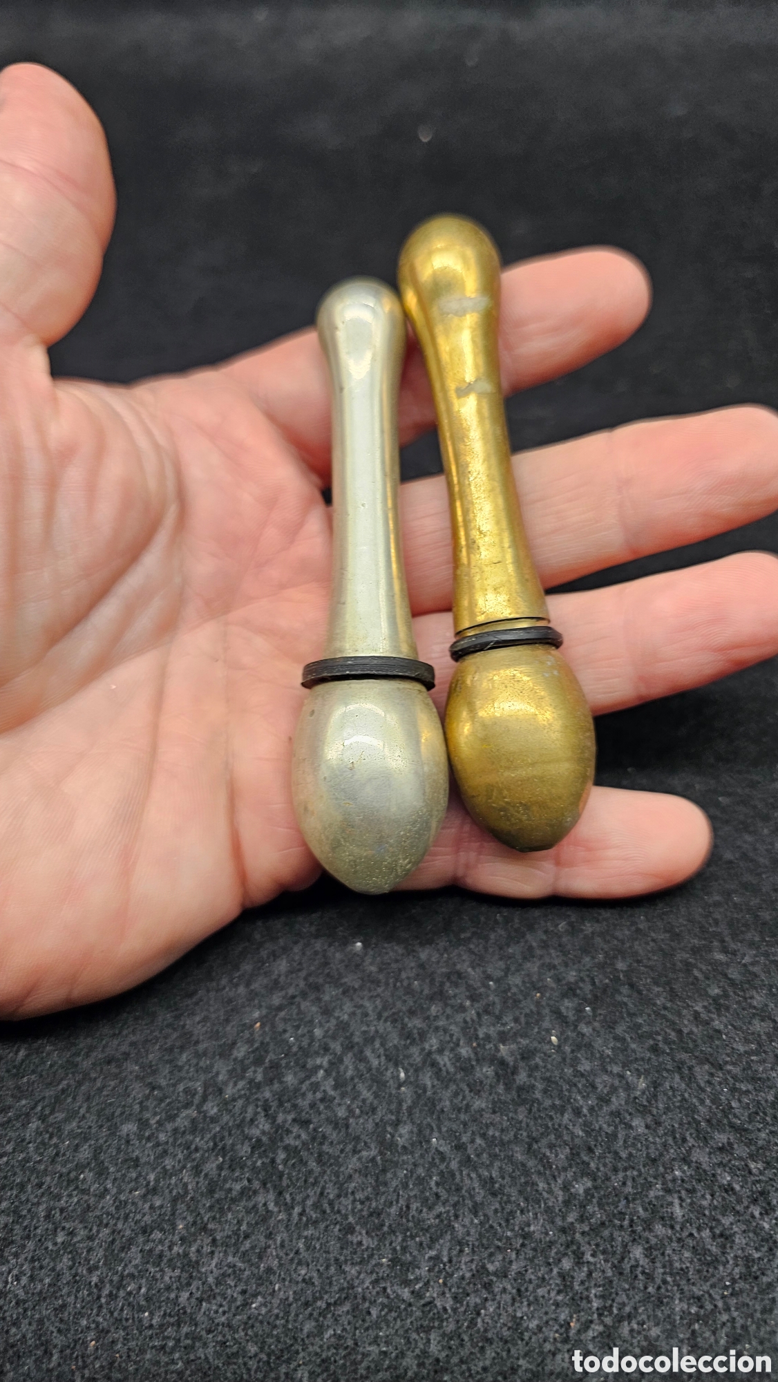 Antig&uuml;edades: punteros o percutores para campanas tibetanas o cuencos cantores