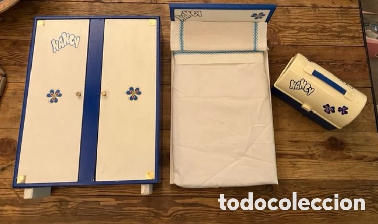 Antig&uuml;edades: Nancy mu&ntilde;eca armario y cama - Foto 3