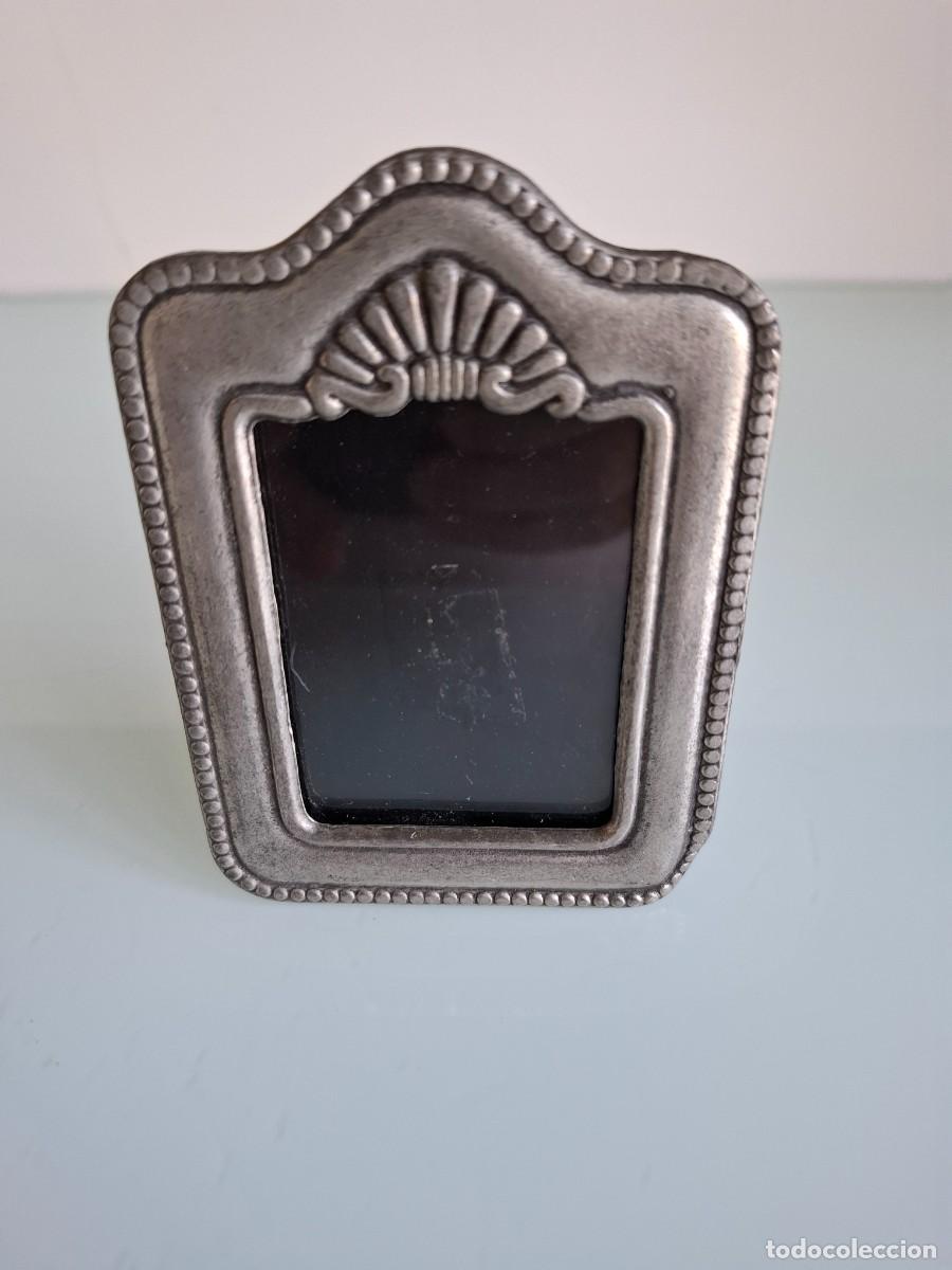 Antiquit&auml;ten: ANTIGUO MARCO DE ALPACA PARA FOTOGRAF&Iacute;AS - ESTILO MODERNISTA - ESTA&Ntilde;O - PORTUGAL