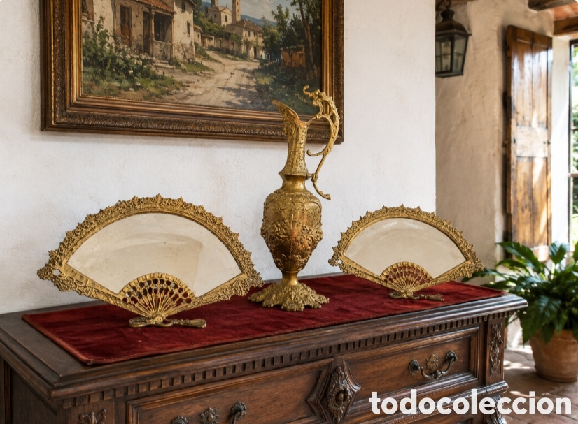 Antig&uuml;edades: Magn&iacute;fico y &uacute;nico conjunto de bronce - Foto 2