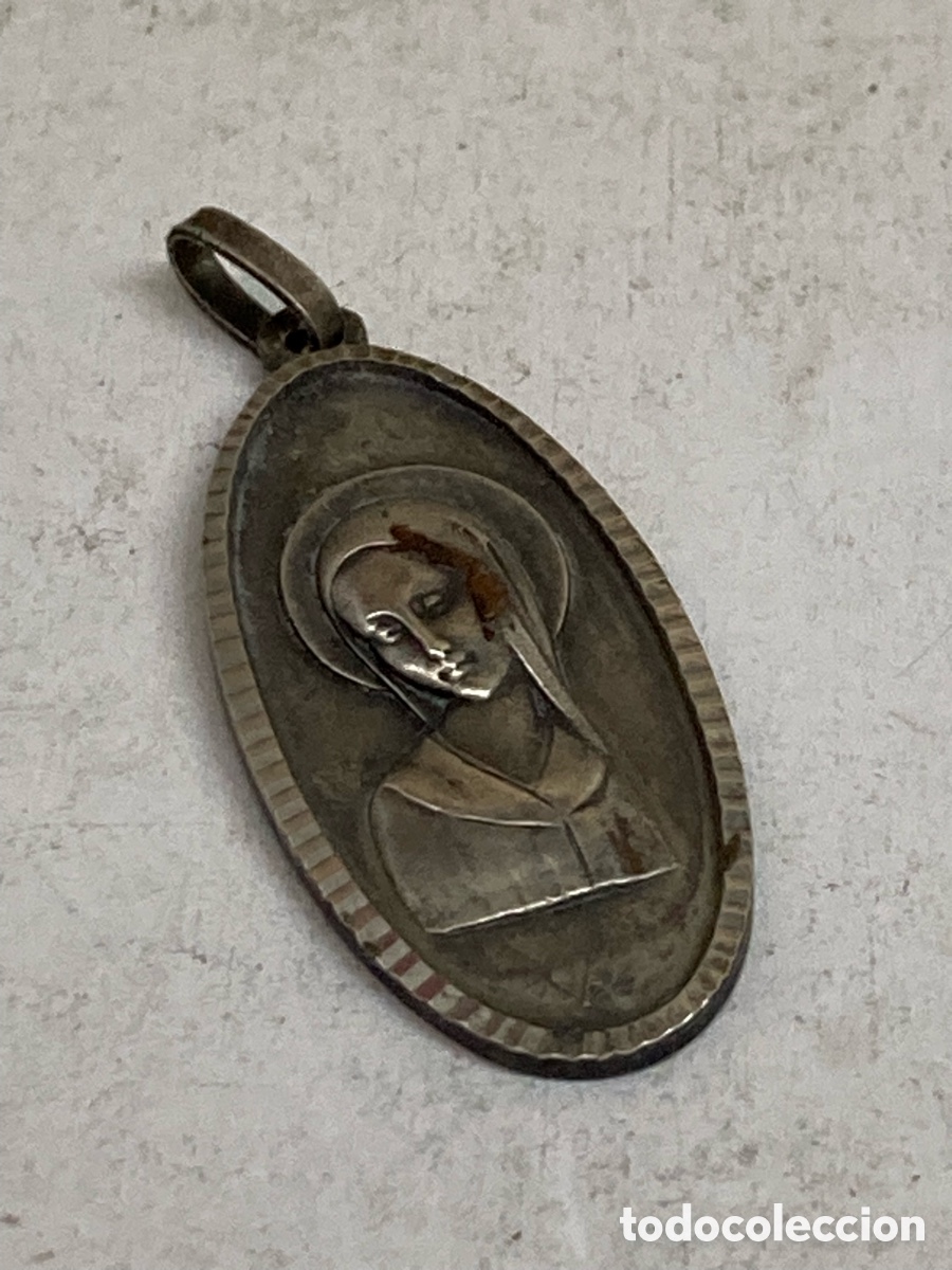 Antiguidades: Medalla de plata religiosa C668