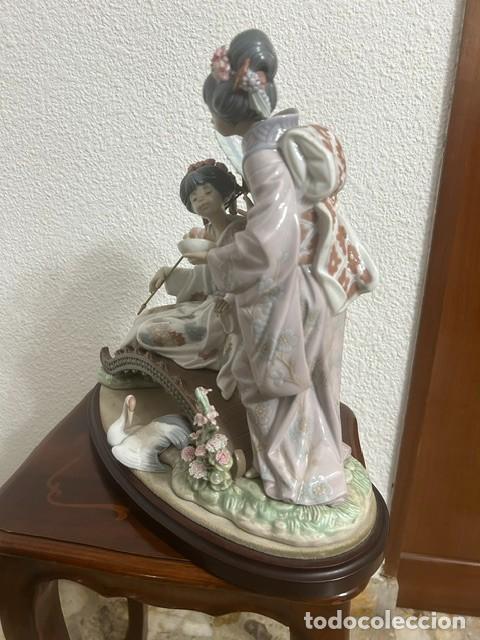 Oggetti Antichi: Lladr&oacute;: Primavera en Jap&oacute;n - Geishas en el puente