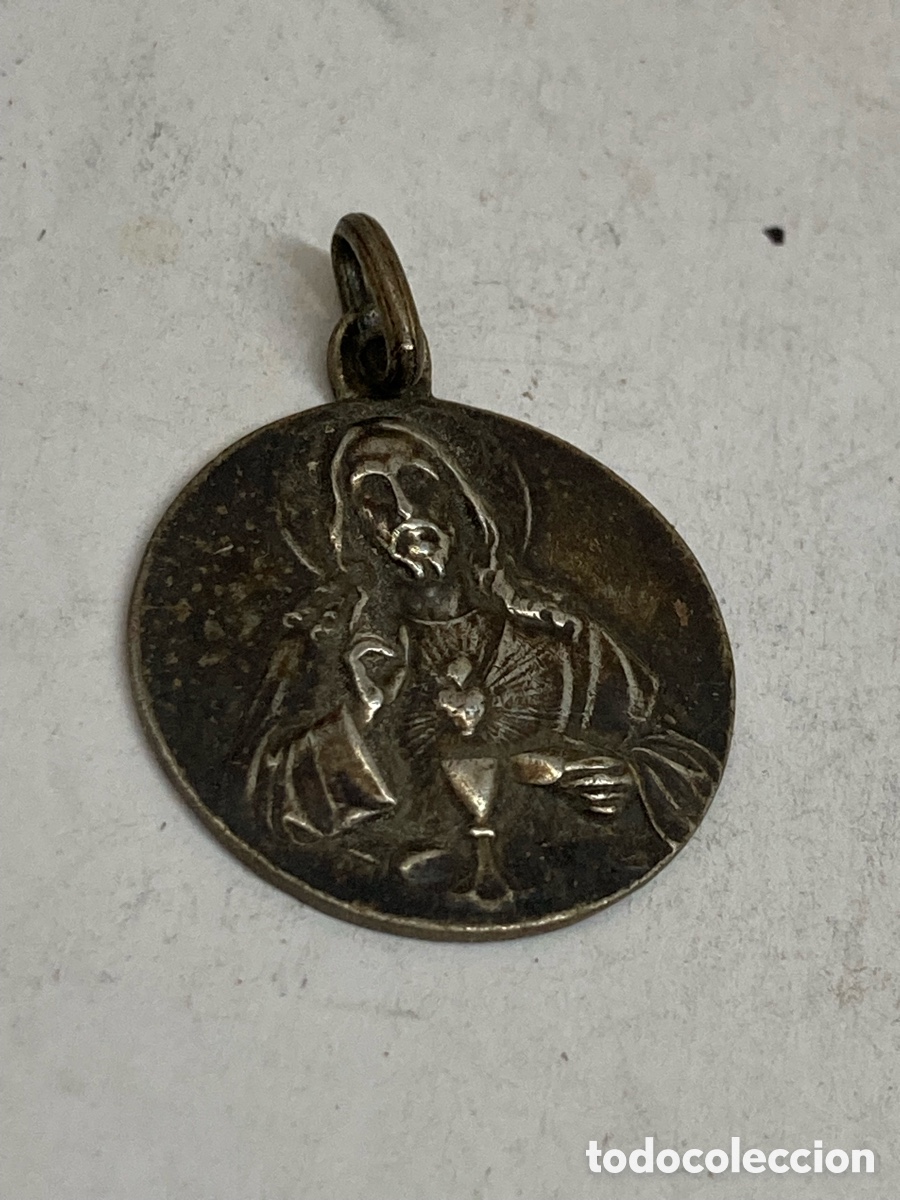 Antiquit&auml;ten: Medalla de plata religiosa C668