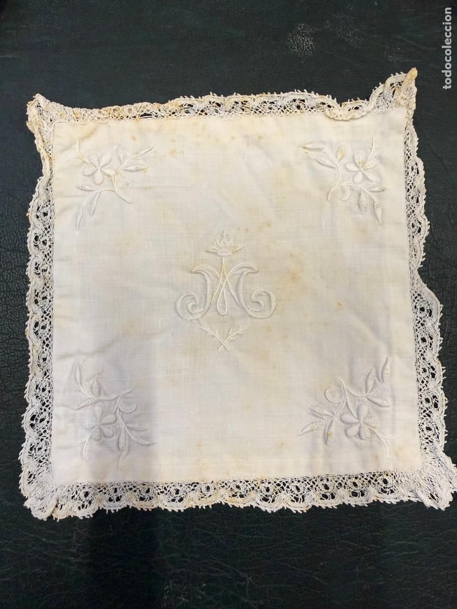 Antiques: PALIA CUBRE CALIZ - MEDIDA 12,5 CM - RELIGIOSO