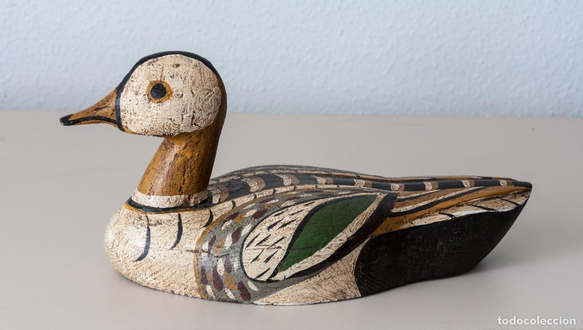 Antiques: Cimbel antiguo (boch) en madera de alta densidad Tallado y pintado a mano
