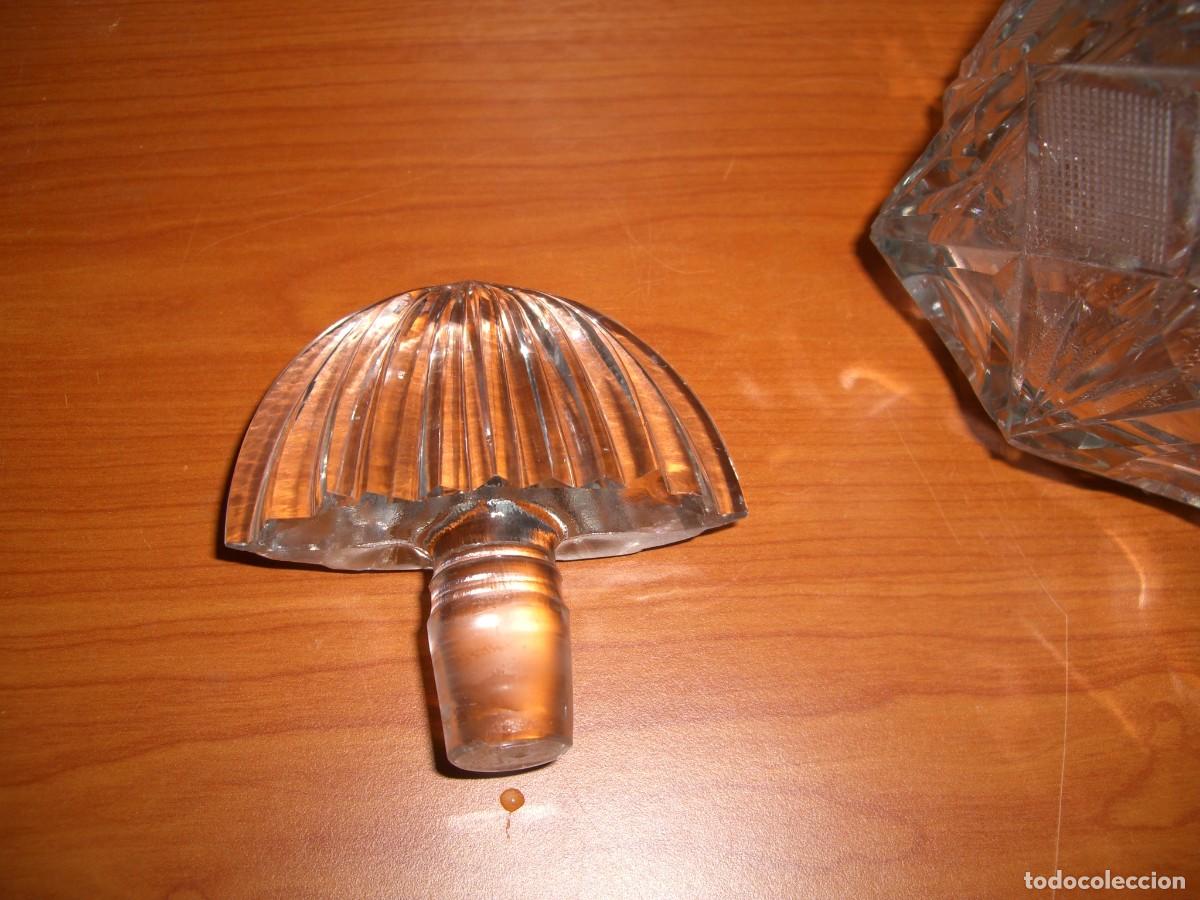 Antig&uuml;edades: LICORERA CRISTAL Y PLATA - Foto 6