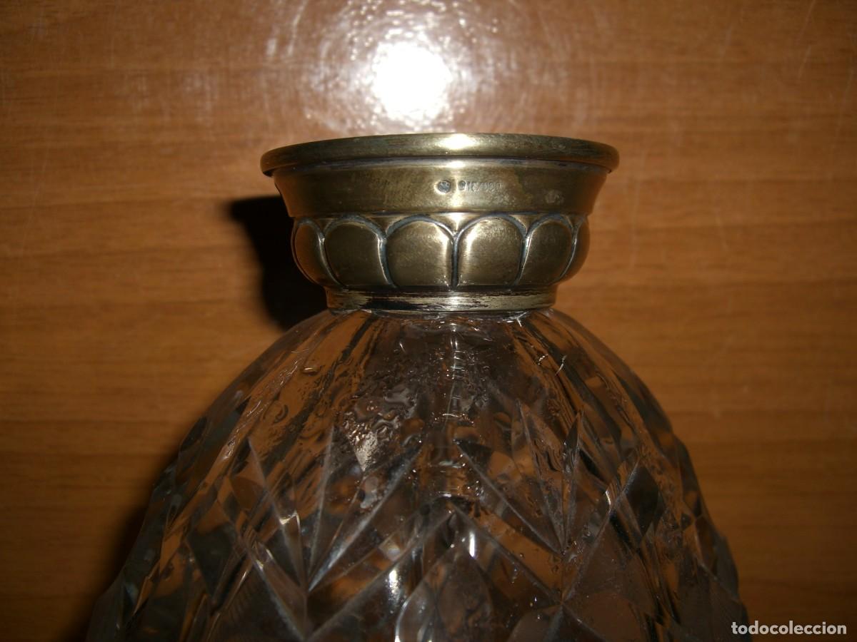 Antig&uuml;edades: LICORERA CRISTAL Y PLATA - Foto 8