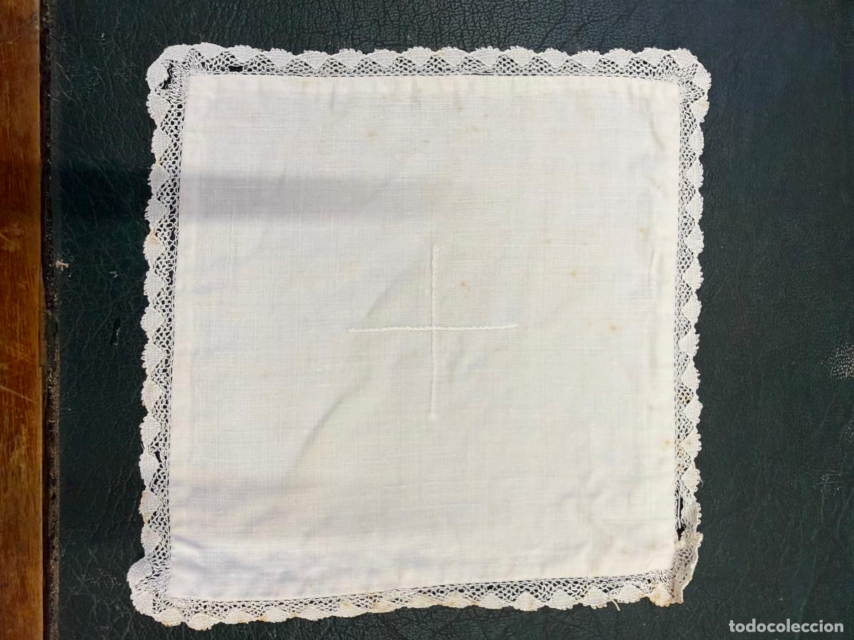 Antiques: PALIA CUBRE CALIZ - MEDIDA 13 CM - RELIGIOSO