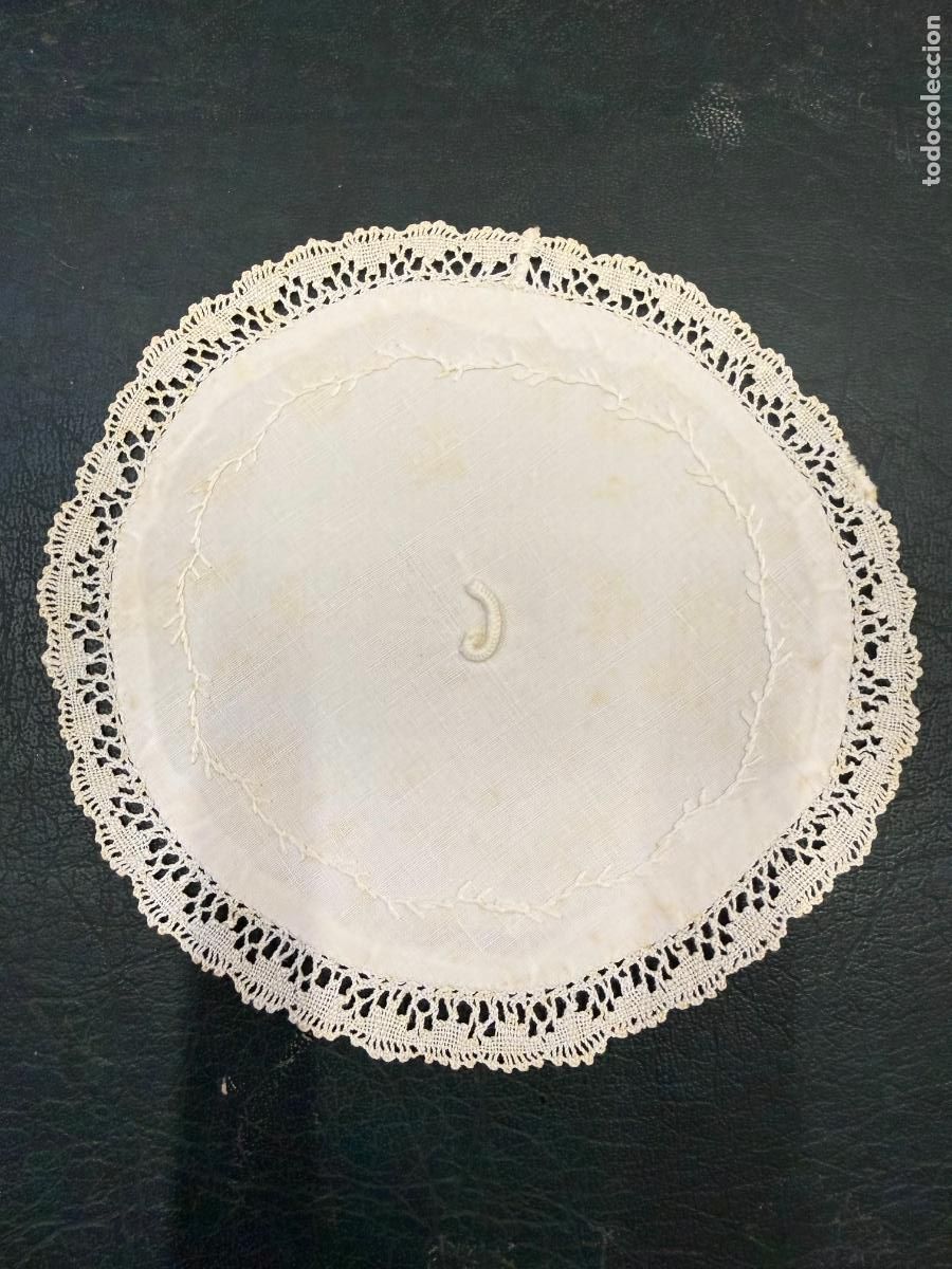 Antiquit&auml;ten: PALIA CUBRE CALIZ - MEDIDA 12 CM - RELIGIOSO