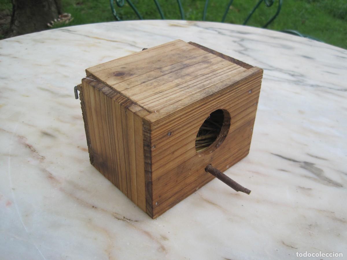 Oggetti Antichi: NIDO DE MADERA PARA COLGAR - CASA P&Aacute;JAROS
